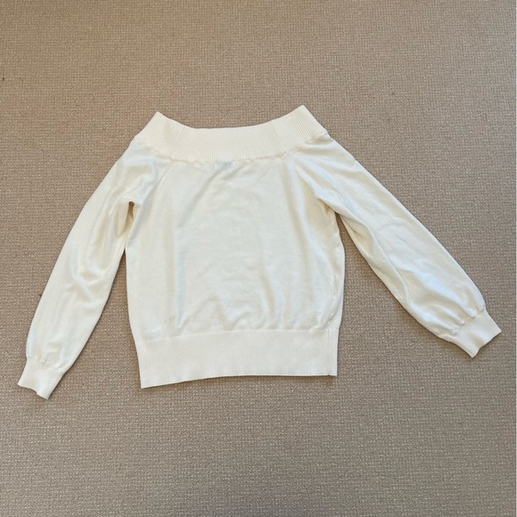 Gentle Fawn Off the Shoulder Crop Sweater - Picture 1 of 6